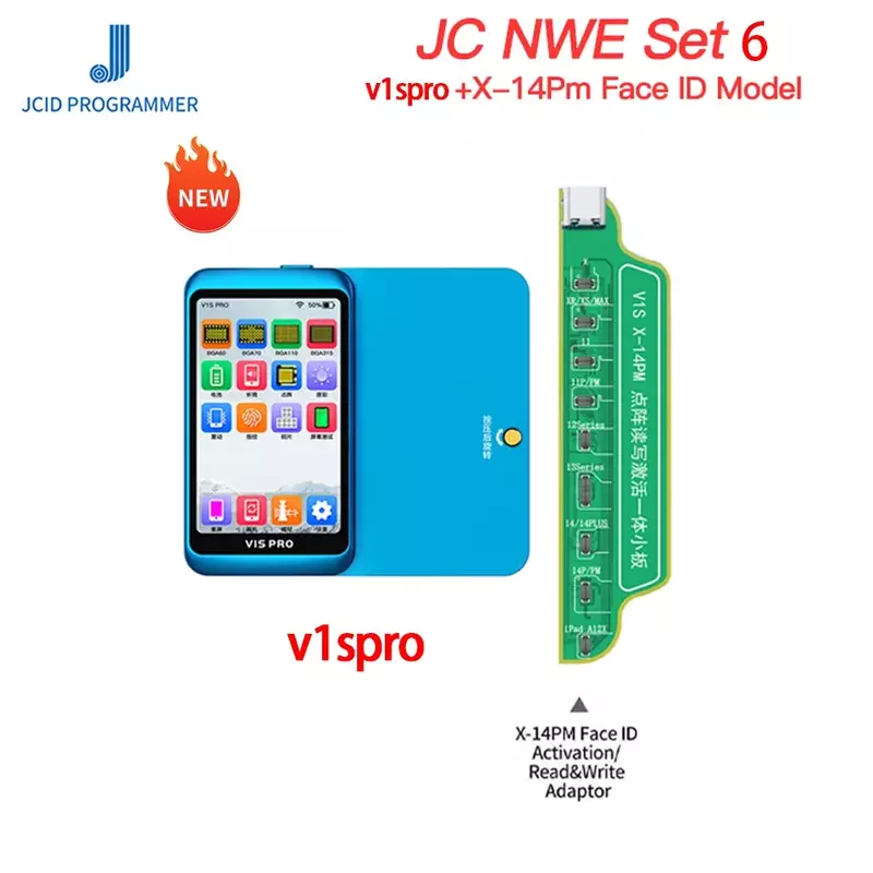Jc Non-Verwijdering Gezicht Id Reparatie Fpc Flex Kabel Voor Iphone X-13PM Gezicht Id Problemen Zonder Solderen Gezicht Id dot-Projector Fix Gereedschappen