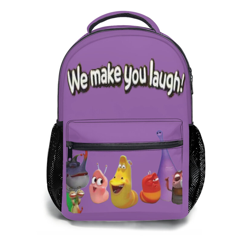 Водонепроницаемый рюкзак Larva для девочек и мальчиков, модный вместительный школьный ранец для ноутбука, милые дорожные сумки