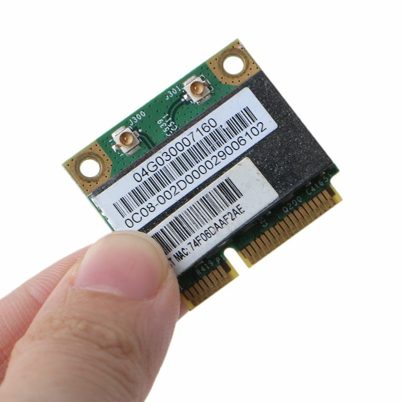 2022 Baru Setengah Mini PCI-E Wifi Nirkabel Kartu BCM94313HMGB AW-NB047H BCM4313 Bluetooth-compatible4.0 Kartu Jaringan Wi-fi Adaptor