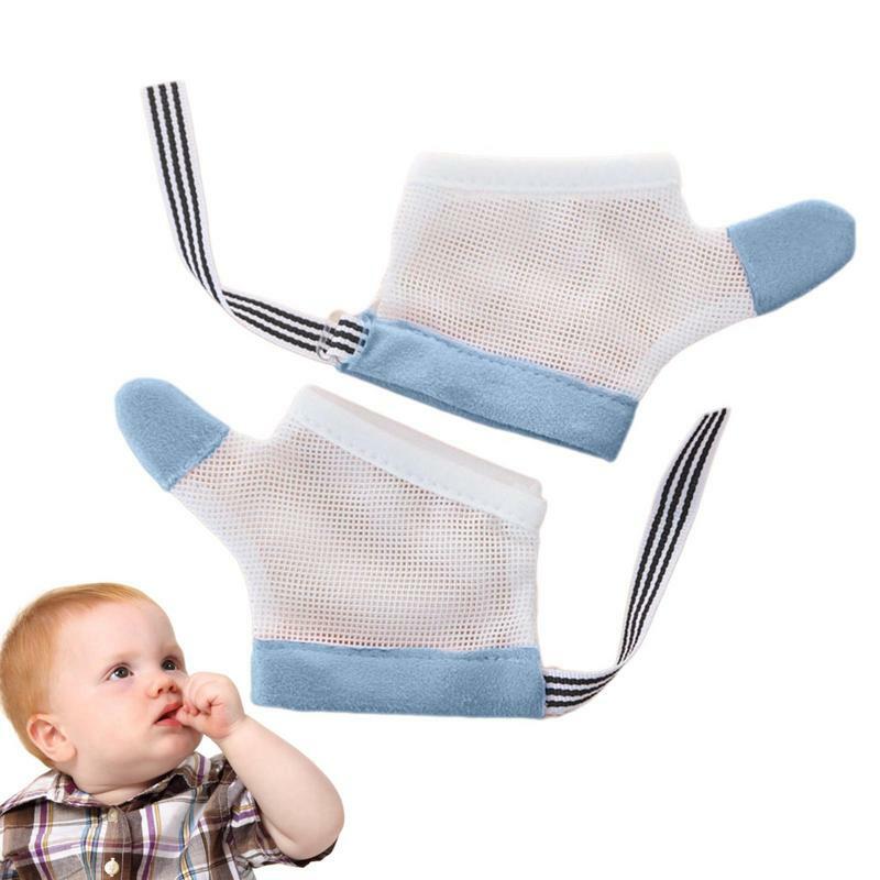 Stop Thumb Sucking For Kids 1 Pair Stop Thumb Sucking And Finger Sucking Adjustable Breathable Thumb Sucker Stopper And Finger