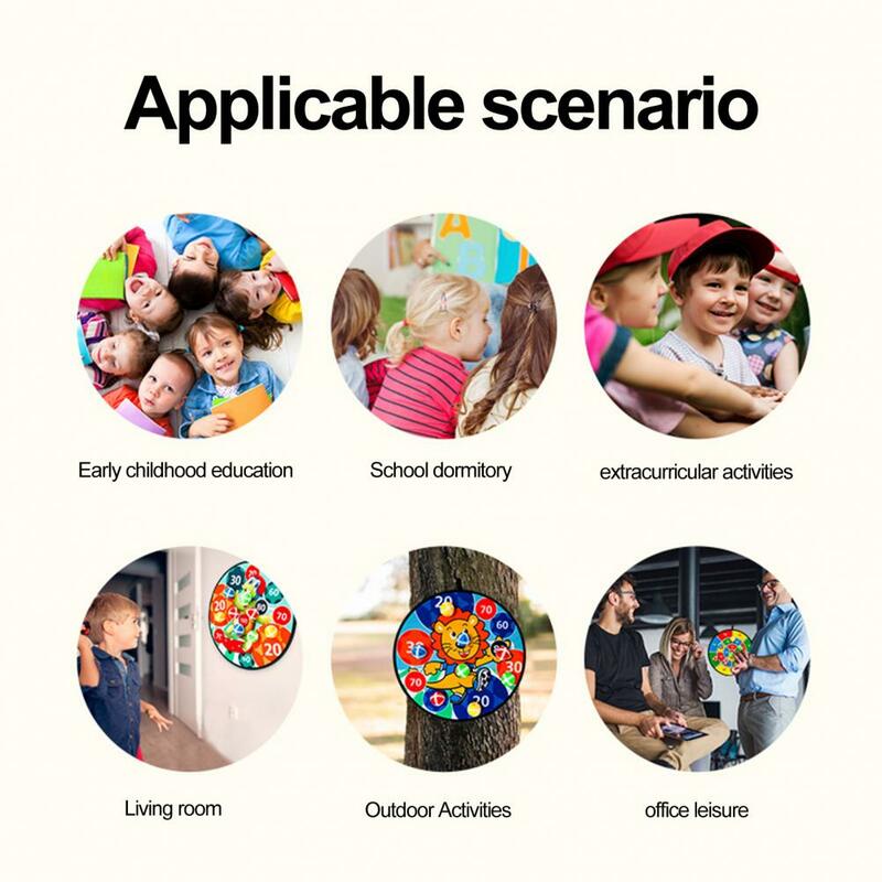 Bola adhesiva de dardo de plástico, 5 piezas, ejercicio de mano, entretenimiento, bola de objetivo interactiva para padres e hijos