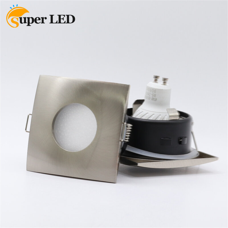 GU10/MR16/GU 5.3 LED Bulb Downlight Casing Round Adjustable Angle Recessed Ceiling Mounted Flushed Add On Bulb