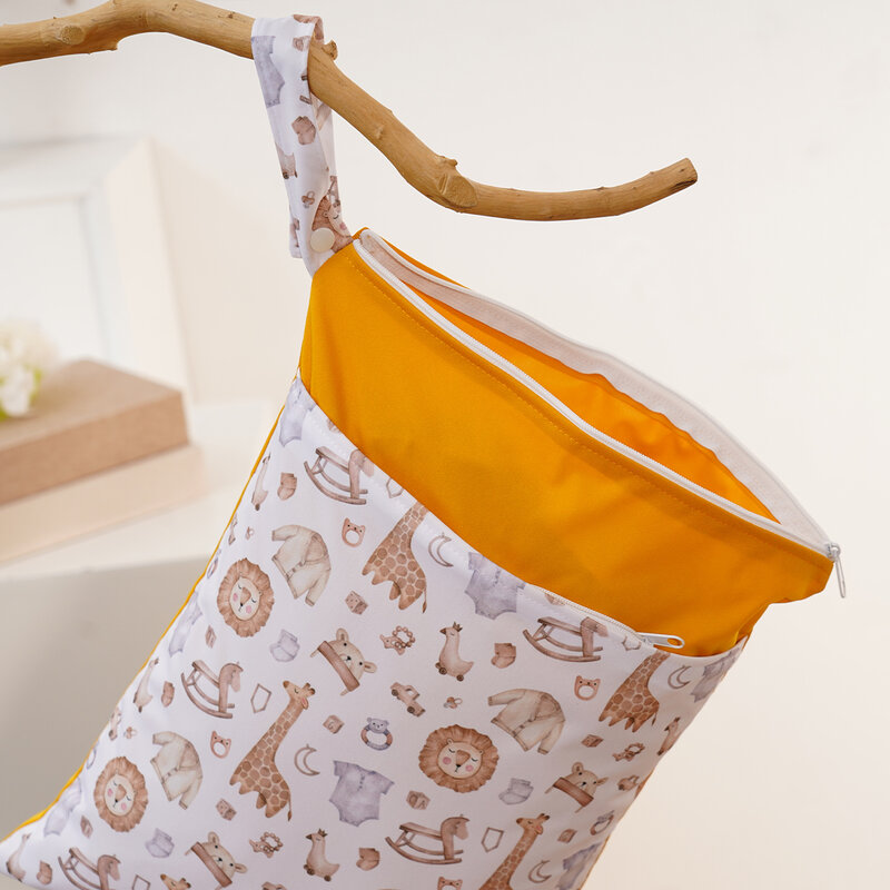 Kangobaby-Bolsa de almacenamiento de Manta para bebé, bolsa de viaje multifuncional, lavable y reutilizable, fácil de llevar, tamaño 30x40cm