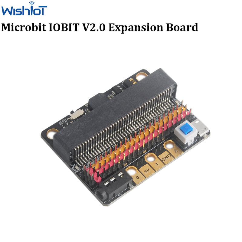 Micro: ビットio拡張ボードiobit v2.0ブレークアウトアダプターレゴッド-キットテンボターメワービットサポートマコードキティブロックと互換性があります