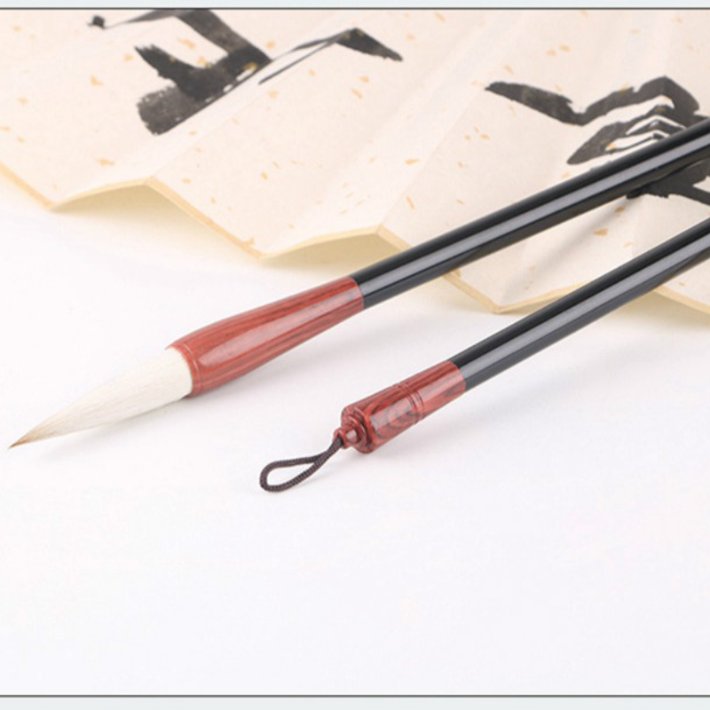 Juego de pinceles de caligrafía China, pinceles de caligrafía de pintura China, pluma de pincel de Tinta China, 3 piezas