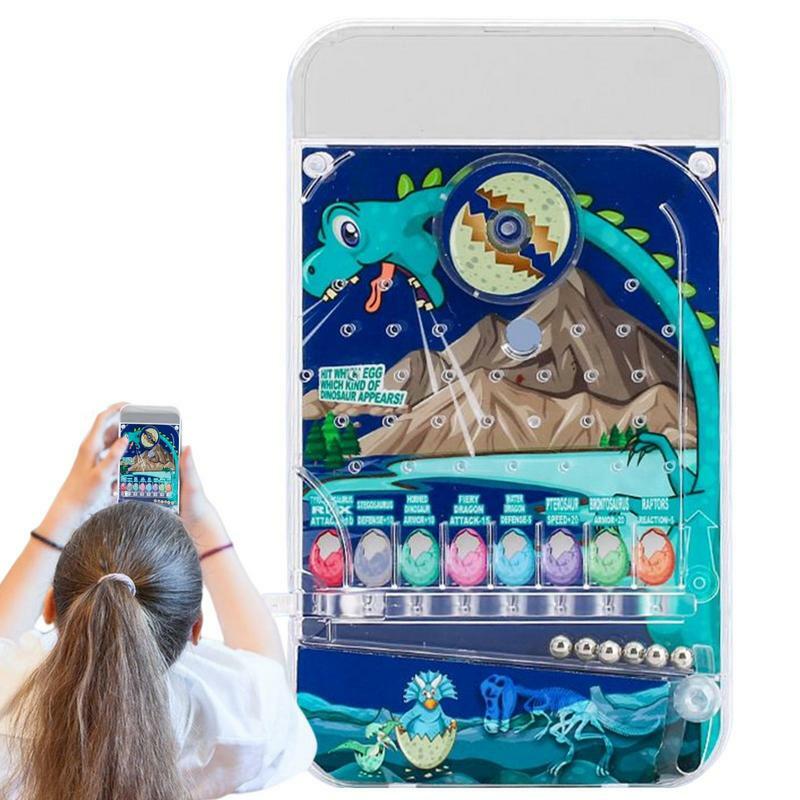 Mini Pinball Game For Children Novelty Pocket Pinball Toy Funny Party Games Machine Educational Toy Portable Pocket Pinball Game