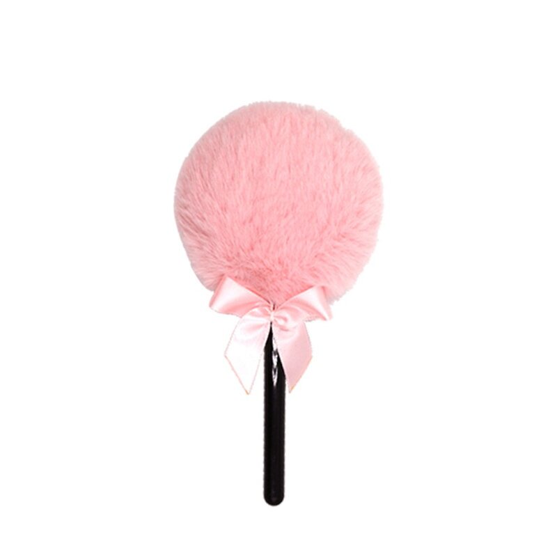Sponge Lollipop Powder Puffs With Handle Portable Plush Makeup Ball Makeup Accessories Soft Makeup Powder Puff Cosmetic Tools