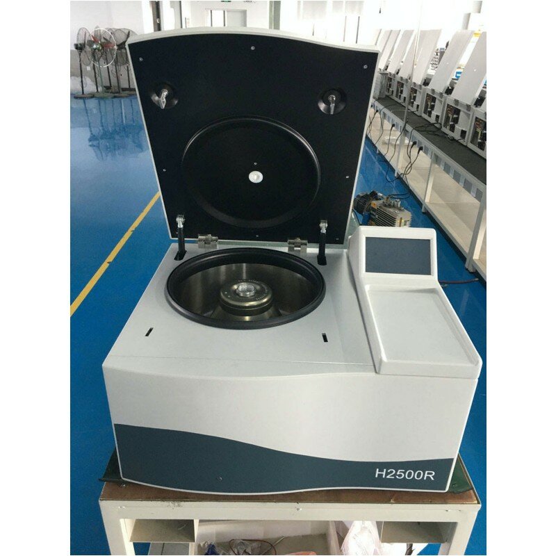 Máquina centrífuga refrigerada de alta velocidad, separación de células, H2500R Lab, 25000rpm