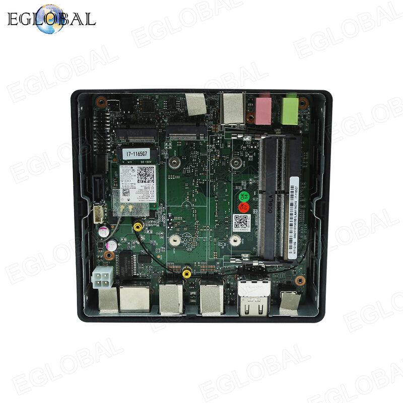 EGLOBAL-Gaming Mini PC, Computador Desktop, Intel i7, 11th Gen, 32 GB RAM, 1TB SSD, Type-C, Thunderbolt 4, Windows 11, WiFi 6 para Casa e Escritório