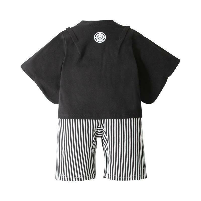 Baby Printed Jumpsuit 0-6 Years Old Long-Sleeved Baby Cotton Children's Japanese Kimono Simple And Comfortable Kids Kimono LC995
