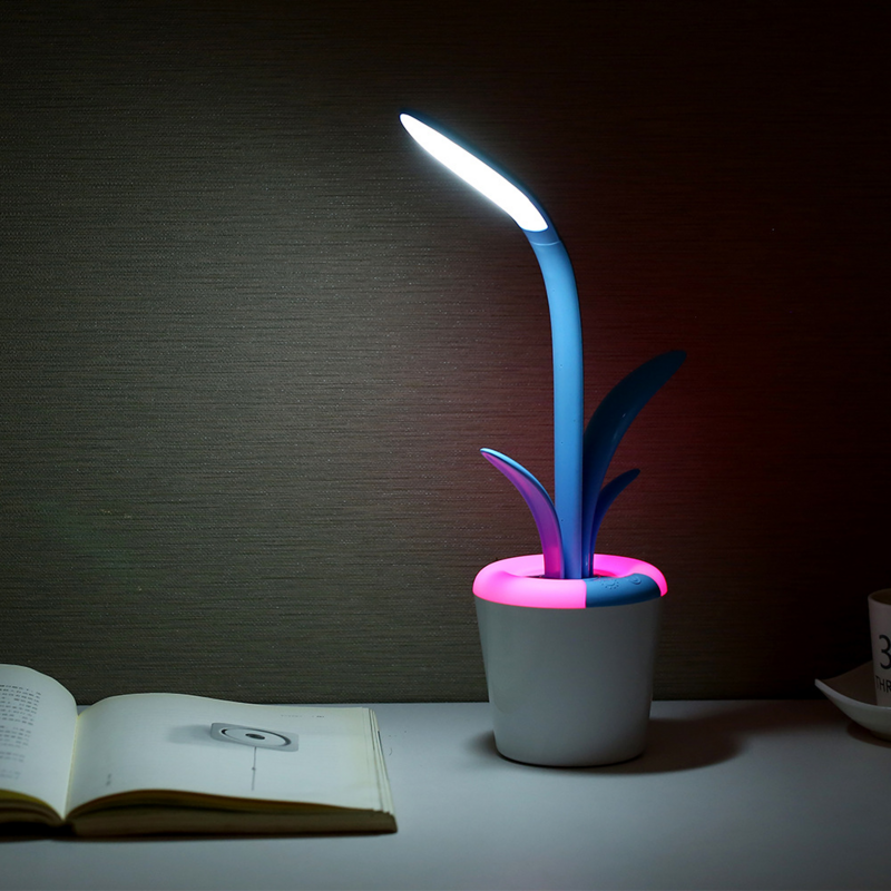 Lampes de bureau LED USB modernes pour la protection des yeux, lampe de table pour salon, tables d'extrémité de chambre à coucher, bureau