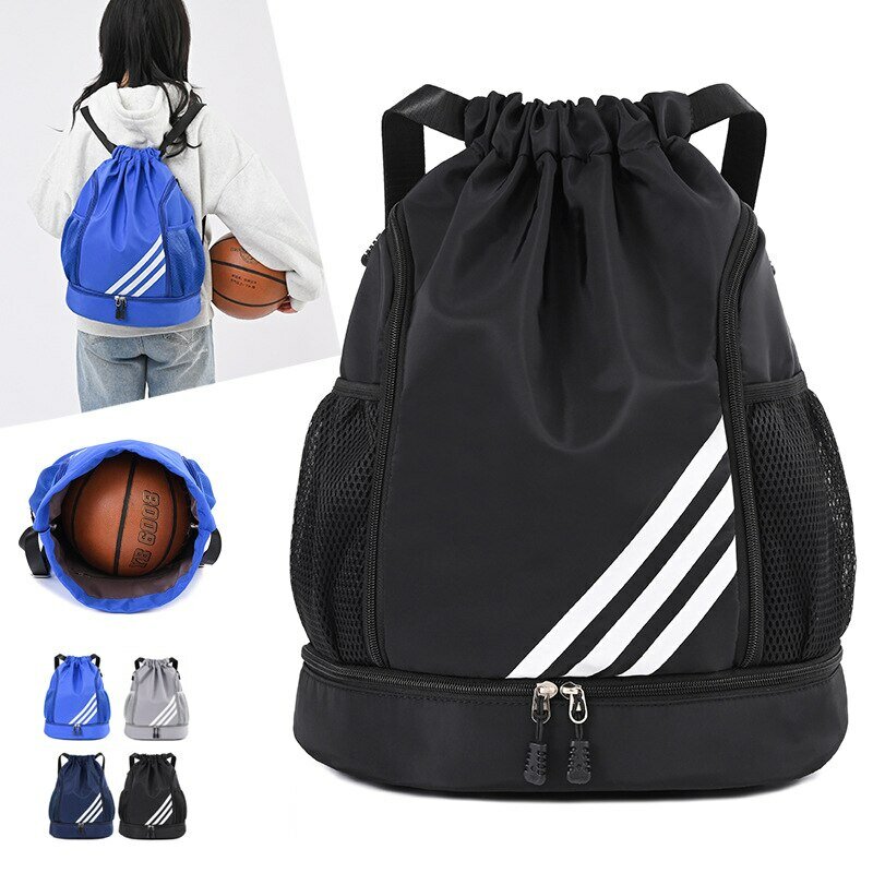 Mochila deportiva de baloncesto de viaje al aire libre impermeable para natación, bolsa deportiva de viaje, bolsa de baloncesto, mochila de escalada para senderismo