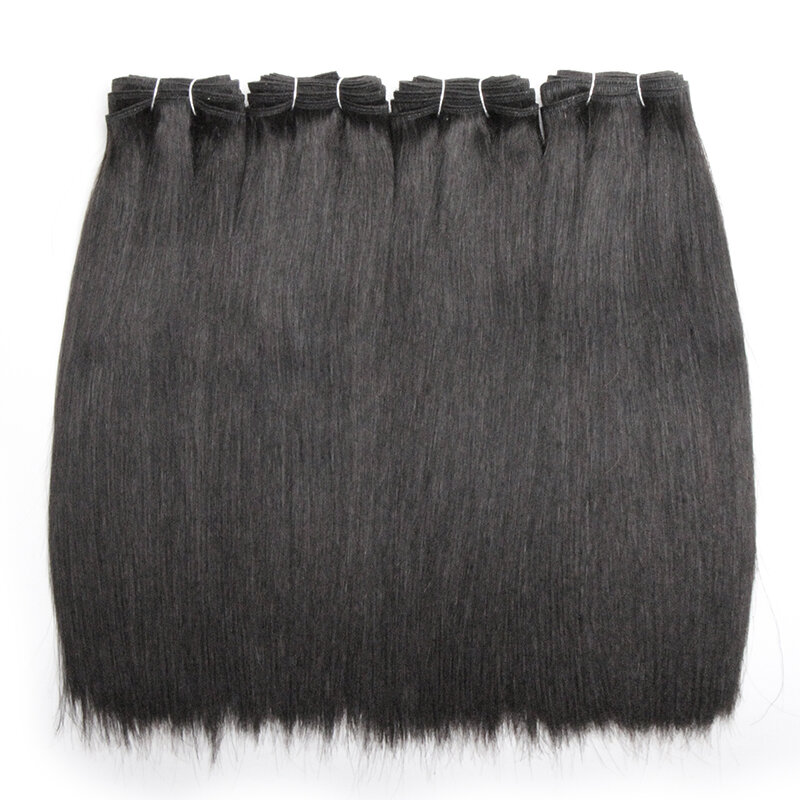 Short Deep Wave Brazilian Hair Weave Bundles, Curly Bundles de cabelo humano, Double Drawn Hair Extension, 8-14 em, 4 Pacotes