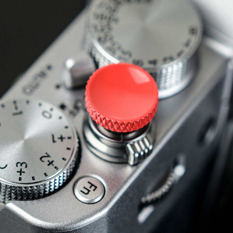 Pulsante di rilascio dell'otturatore morbido in alluminio metallico per Micro fotocamera per Fujifilm XT30 ii T20 10 XT4 XT3 2 XPRO2 1 Leica M9 Sony RX1RII DFM