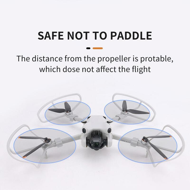 Drone Anti-collisione fotocamera aerea elica antigraffio rimozione rapida paraurti navetta protettivo per DJI MINI 4 PRO