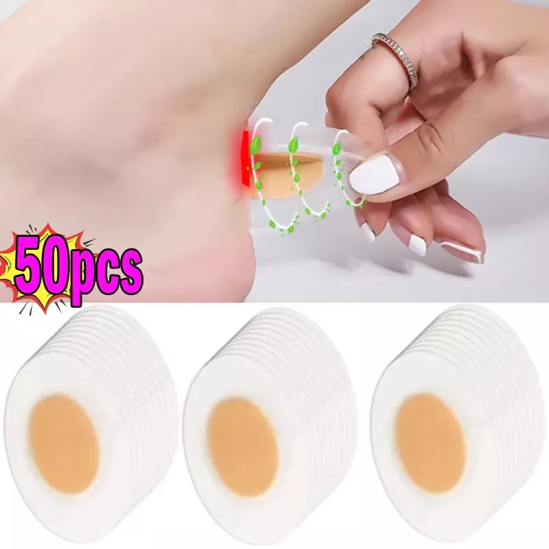 10-50pcs Gel Heel Protector Foot Patches Adhesive Blister Pad Heel Liner Shoe Stickers Pain Relief Plaster Care Cushion Grip
