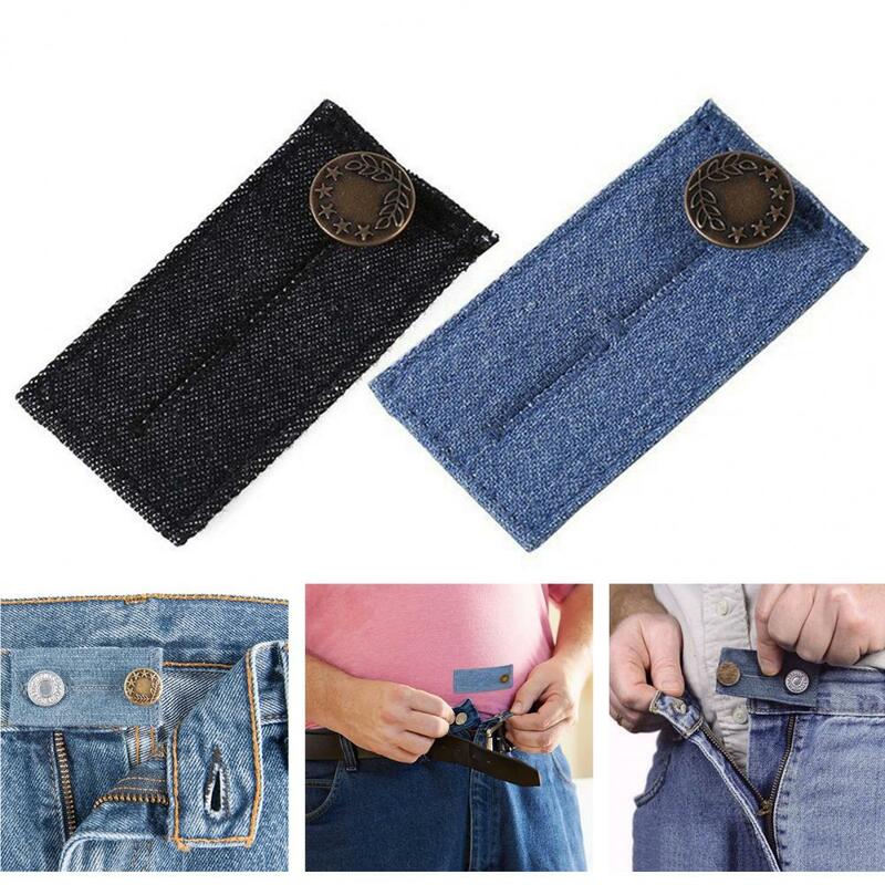 Hebilla de extensión de cintura, botón, cinturón de extensión de cintura, pantalones largos, accesorios para Jeans, nuevo