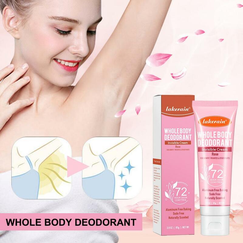 Fruit Armpit Odor Cream Body Underarm Deodorant Perfume Aroma Smell Lasting Eliminate Removal Sweaty Antiperspirant Bad Fee E0I2