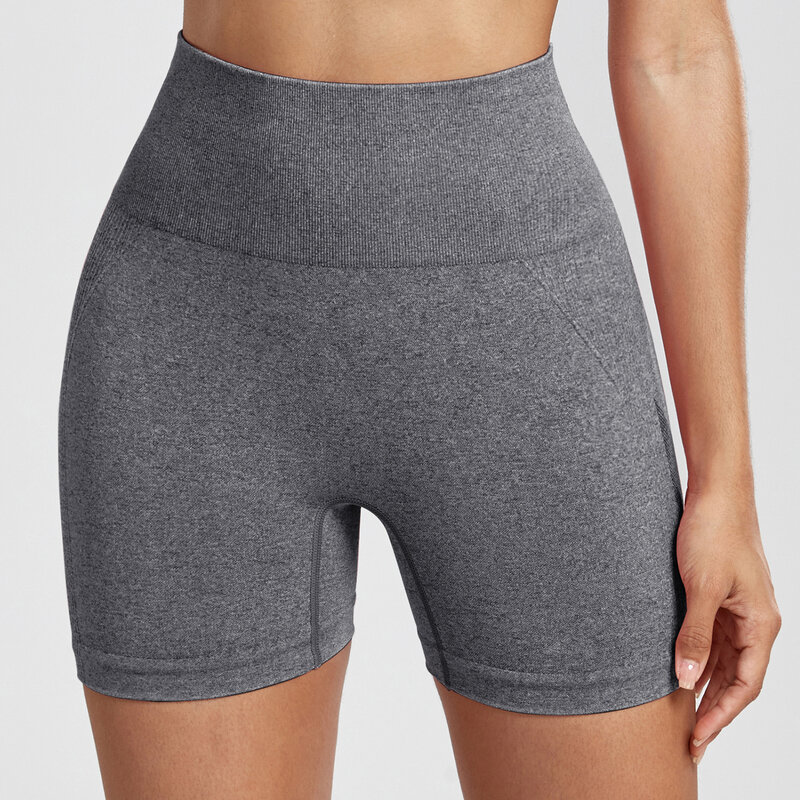 TieDye-pantalones cortos de gimnasio para mujer, Shorts de cintura alta, informales, deportivos, sin costuras, Push Up, Fitness, Verano