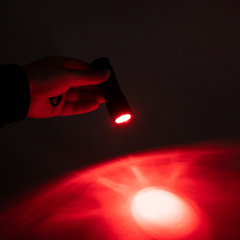 Lampe de poche pratique à lumière rouge LED, imagerie de veine infrarouge, torche à 9 LED, recherche de veine pour infirmières, soignants, cliniciens, 625nm