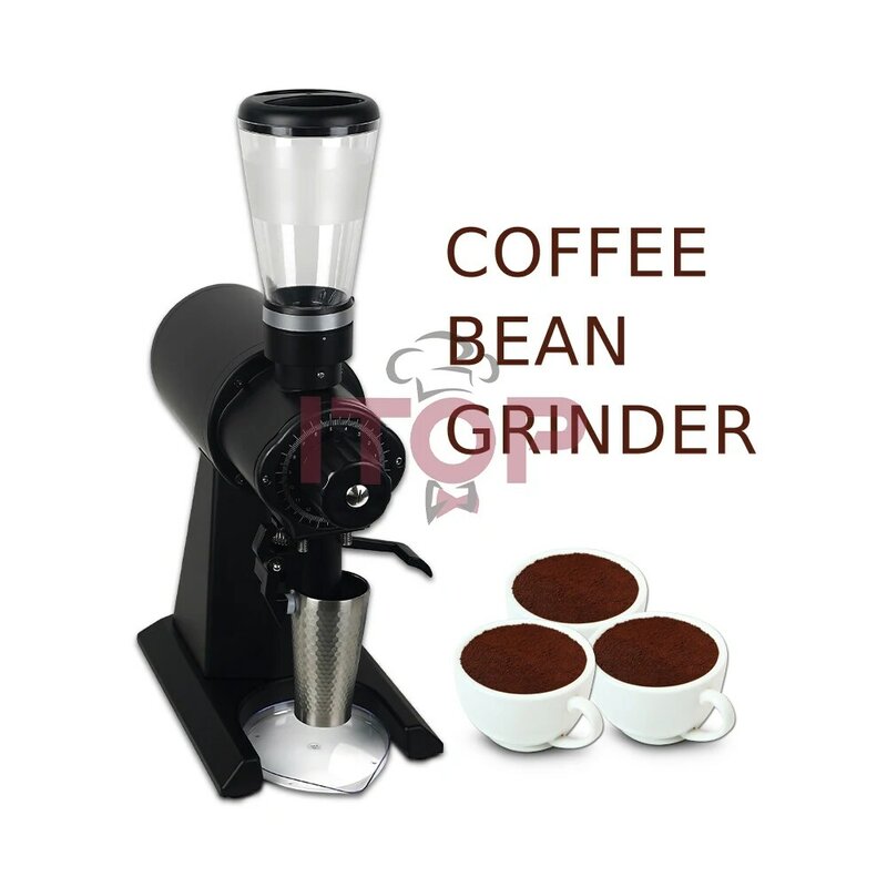 Itop ek43s moedor de grãos de café para único funil moagem filtro 98mm aço inoxidável/titânio moedor de café espessura ajustada