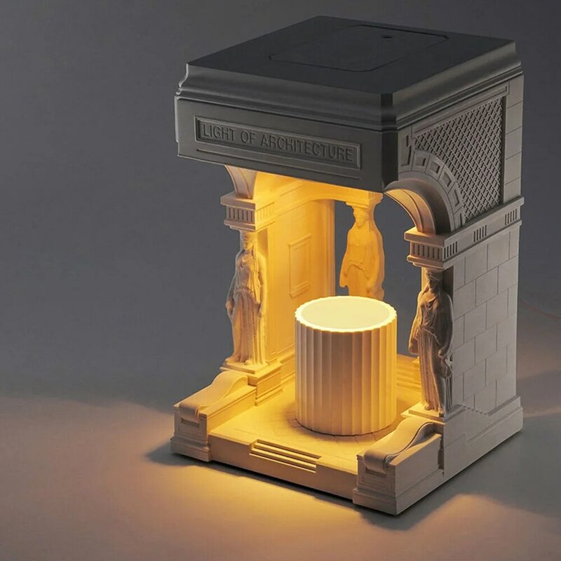 Цементная плавильная лампа для воска, лампа для ароматерапии, плавильная лампа для воска, лампа для дужек богини, плавильная свеча, роскошный подарок, ночник