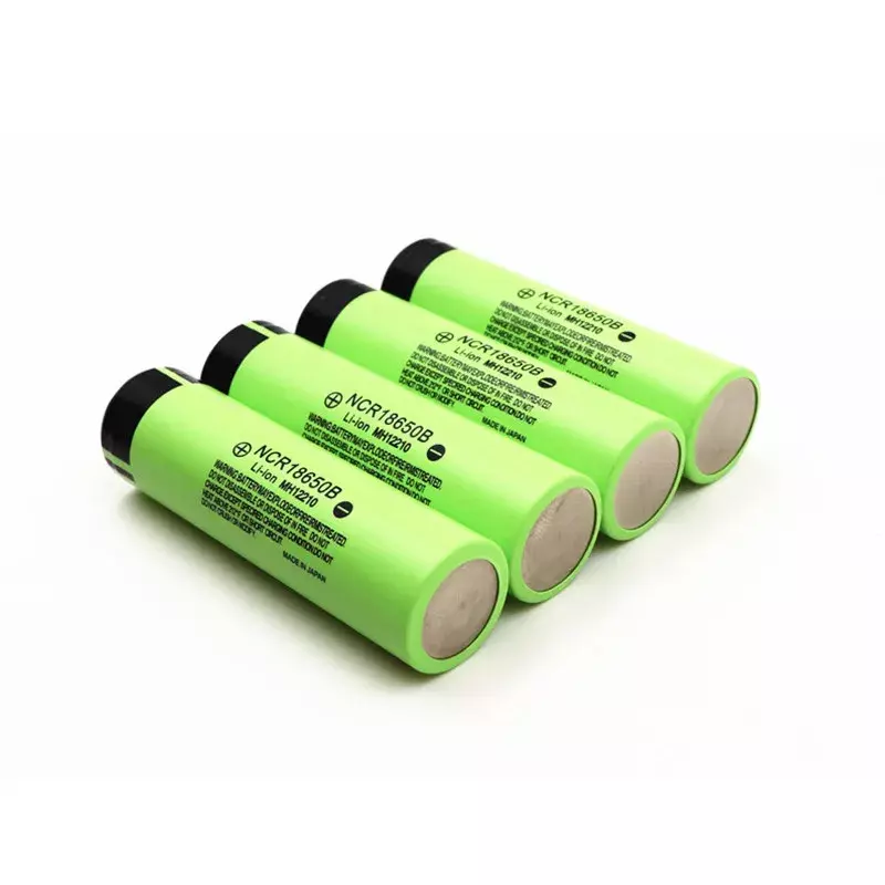 1-10 buah NCR 18650B 3400mAh 18650 baterai isi ulang lithium-ion untuk senter 3.7V alat Baterai + pengisi daya pintar quad USB