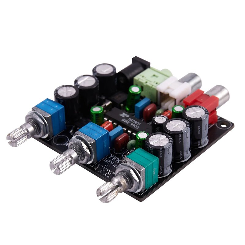 Excitador de sonido BBE, circuito XR1075, fuente de alimentación única de alta resolución, 2 unidades