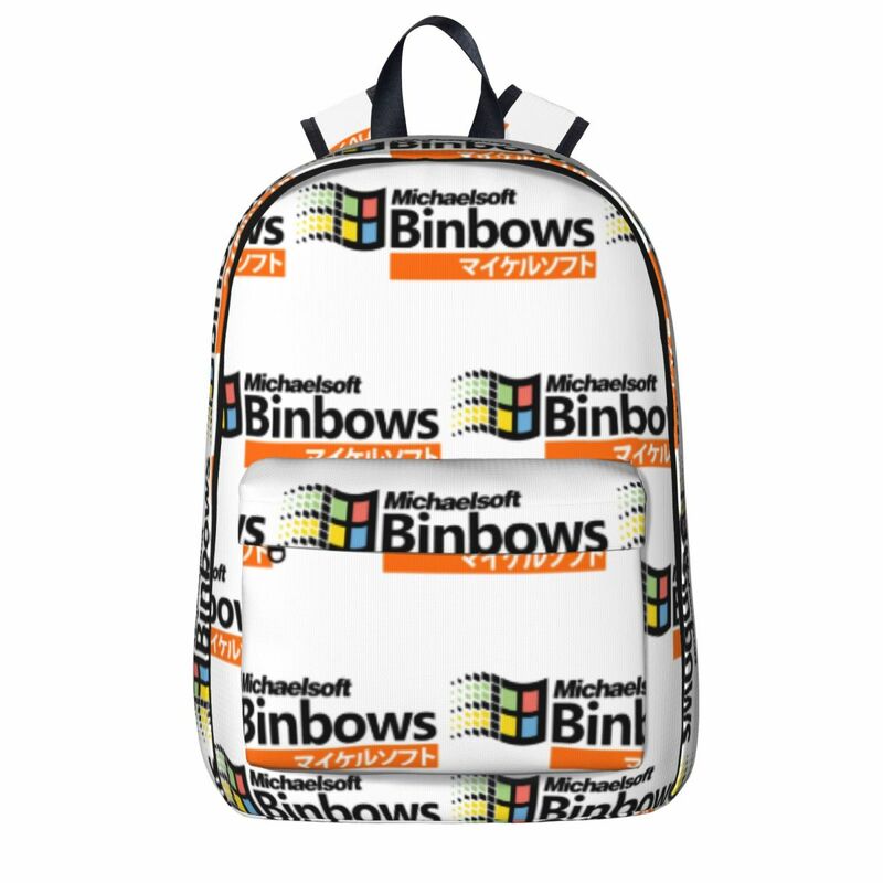Michaelsoft Binbows plecaki o dużej pojemności torba studencka na książki torba na ramię plecak na laptopa moda tornister dla dzieci