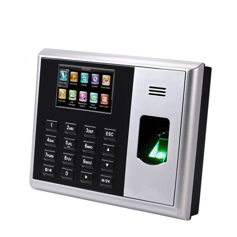 Sistema Linux biométrico de asistencia de huellas dactilares S30, TCP/IP, registro de tiempo de asistencia de empleado, reloj de tiempo