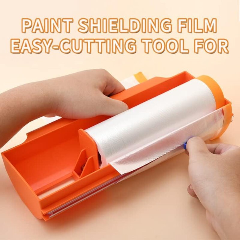 Masking Film Cutter Upgrade Masking Film Cutting Tool for Cutting Atomobile Spray Paint Protective Film Furniture Dustproof Film