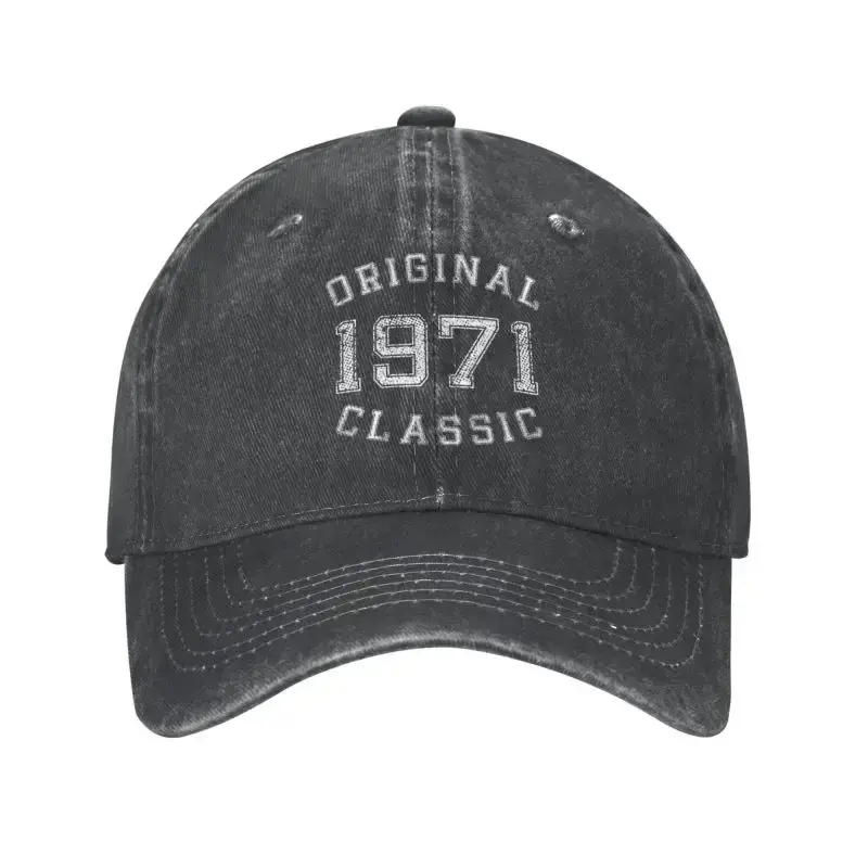 قبعة بيسبول قطنية كلاسيكية أصلية للرجال والنساء ، كلاسيكية كلاسيكية ، جيدة التهوية ، عيد ميلاد 52 ، قبعة أب ، موضة خارجية ،