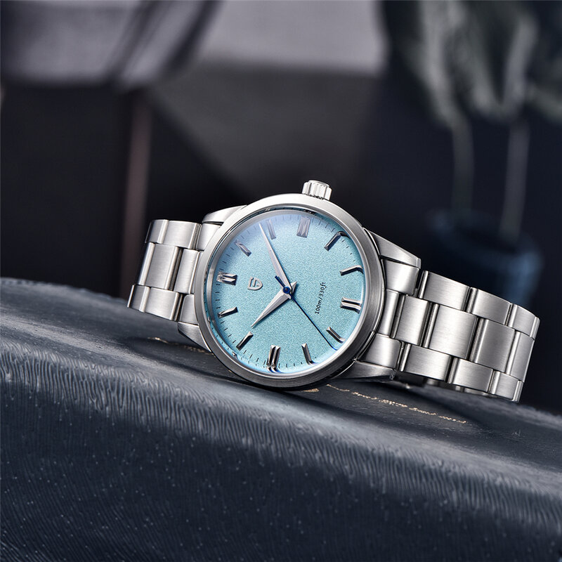 PAGANI DESINI jam tangan kasual pria, arloji Quartz kaca safir Stainless Steel tahan air untuk lelaki Reloj Hombre PD1731