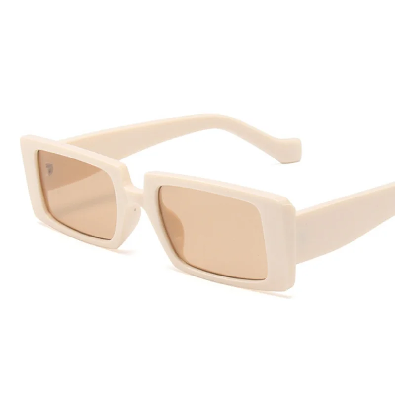 موضة ساحة النظارات الشمسية امرأة العلامة التجارية مصمم مرآة نظارات شمسية الإناث الرجعية كاندي الألوان إطار صغير السفر Oculos دي سول