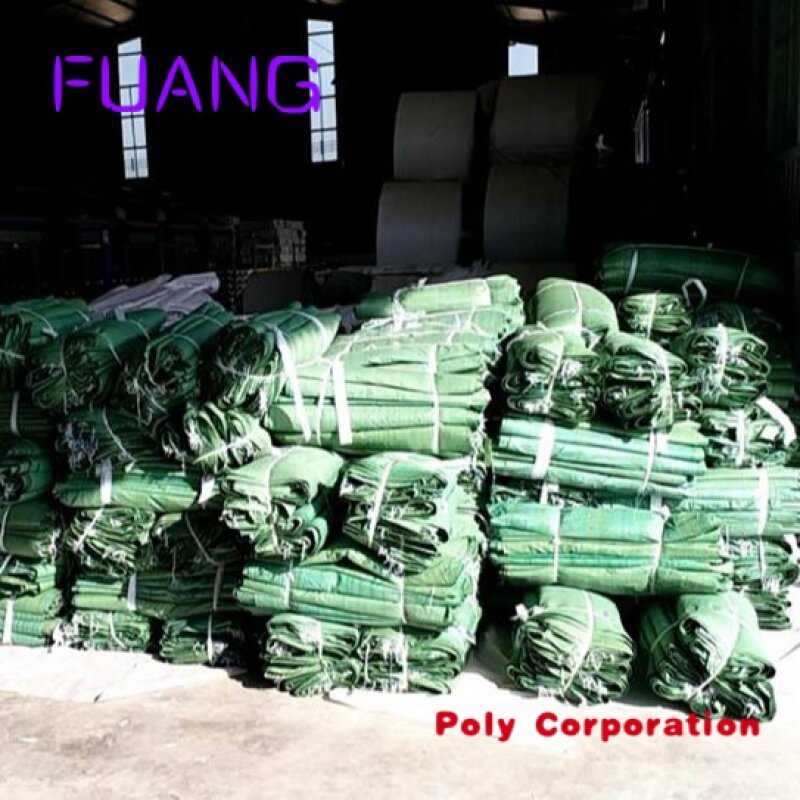 Zielone worki tkane polipropylenowe/torby z recyklingu w Wietnamie