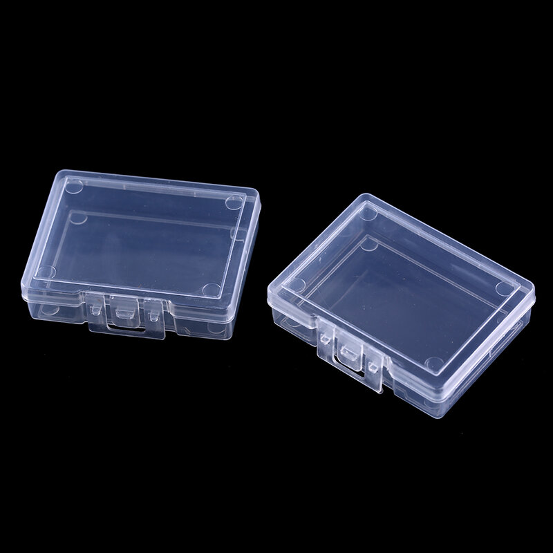 1PC Transparent Strength Plastic Fishing Lure Tackle Hook Bait Storage Case Container Fishing Tackle Bait Box