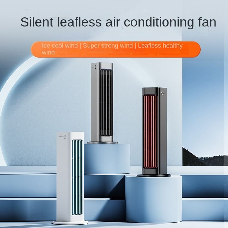 Blattloser Klimaanlagen ventilator Wand montage kleiner elektrischer Kühl ventilator Büros chlafsaal Desktop Silent Shaking Tower Fan