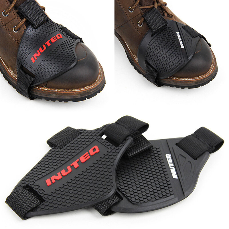 Sapatos de proteção para motocicletas para homens e mulheres, Motorbike Gear Shifter, Protetor de Botas de Motocross, Acessórios Unisex