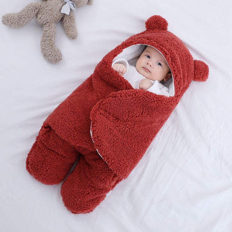 Selimut Bayi Karung Tidur Bayi Baru Lahir Bungkus Selimut Selimut Kantung Tidur Amplop Lampin Produk Ibu dan Bayi 0-9 Bulan