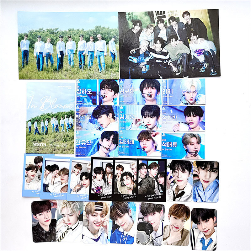 ZEROBASEONE-Álbuns Photocard em Bloom Cartão Lomo, ZHANGHAO Sung Han-bin, SUNG, HAN, BIN, RICKY, Cartão de Coleção Cartão Postal