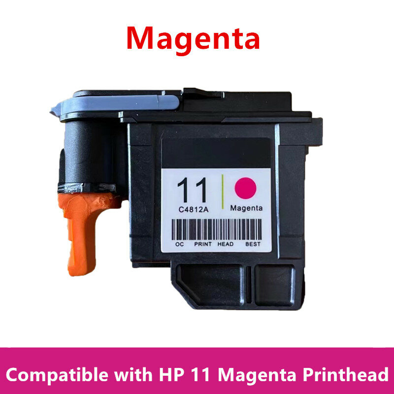 Cabezal de impresión Compatible con hp 11, para hp11, Designjet 70, 100, 110, 500, 510, 500PS, C4810A, C4811A, C4812A, C4813A