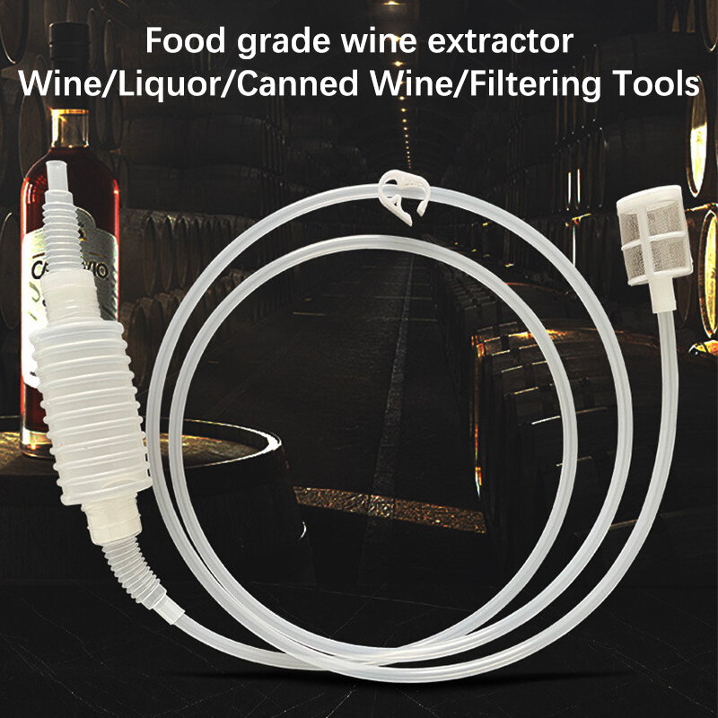 Domowe warzelnictwo wąż syfonowy wino piwo narzędzie do robienia warzenia materiałów spożywczych sprzedających ręcznie chmielowe filtr syfonowy ugniatane