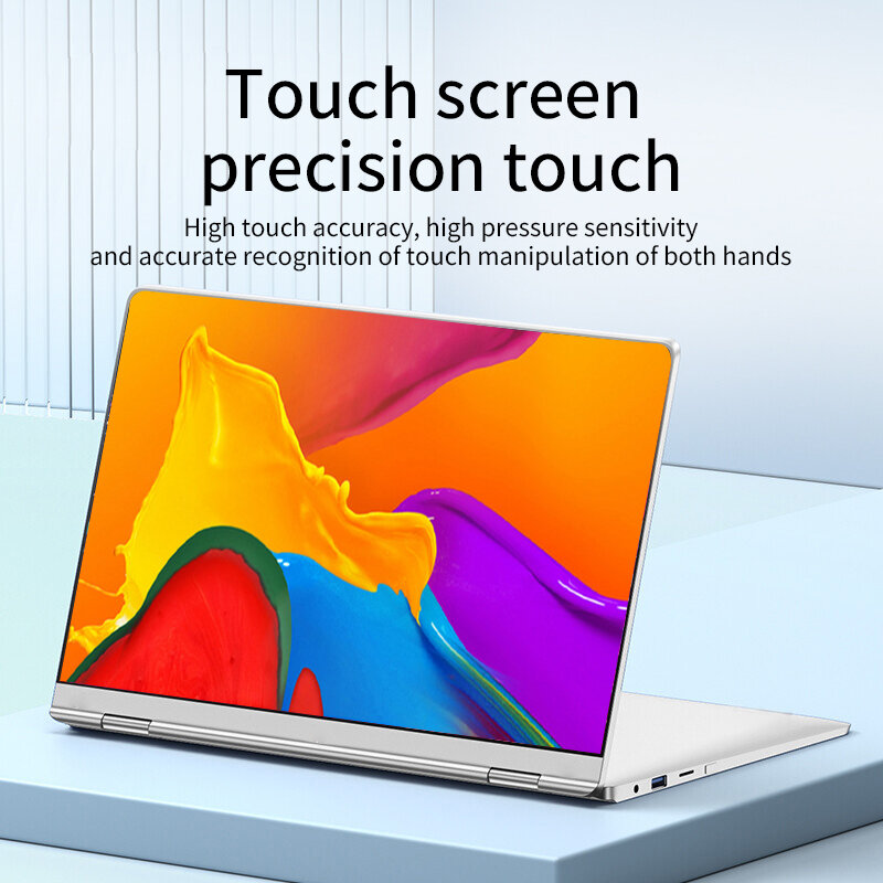 AKPAD-Tableta 2 en 1 de 11,6 pulgadas, Notebook con Windows 10, pantalla táctil, Intel N4000, para educación empresarial