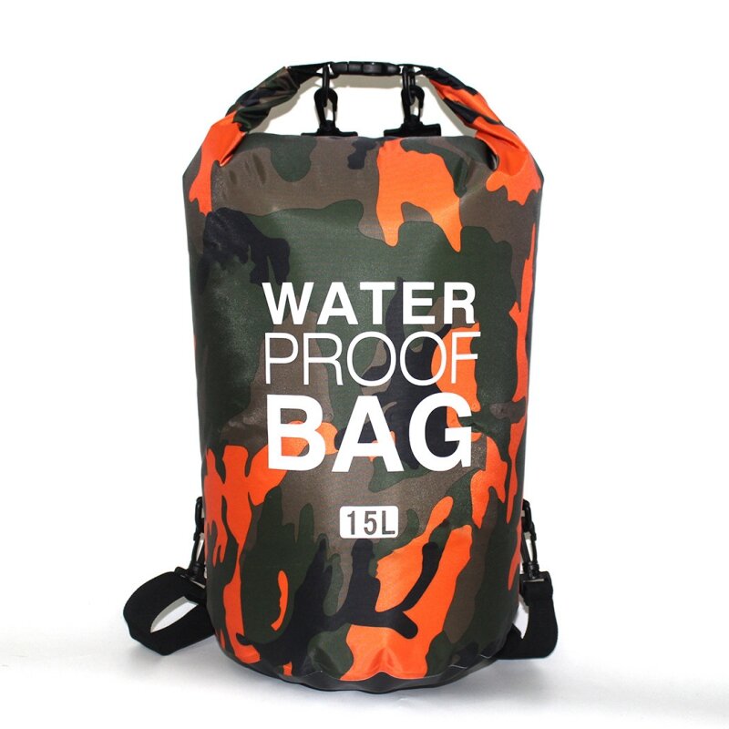 Sucha torba do przechowywania wodoodporny PVC na świeżym powietrzu do pływania zestaw podróżny plecak na Rafting