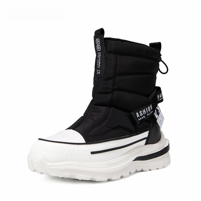 Sepatu bot wanita, sepatu bot perempuan nyaman, sepatu hangat, bot mewah, anti selip, tahan aus, musim dingin, 2023