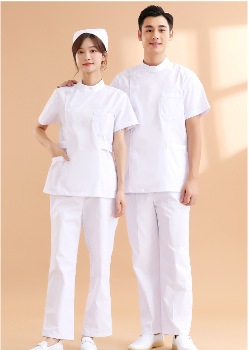 Uniforme de enfermagem hospitalar feminino, Workwear personalizado, alta qualidade, atacado
