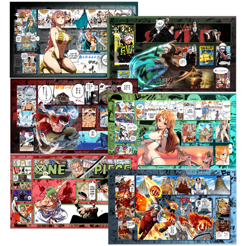 60*35cm ONE PIECE dedicato OPCG Anime Game Card Mat Battle Uta Yamato Rebecca Nami Hancock Rebecca rufy Gift Toy