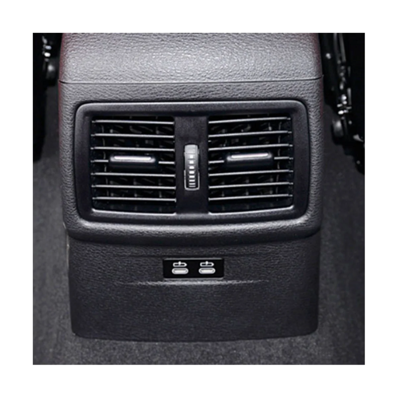 Tylna konsola klimatyzator kratka wentylacyjna kompletny montaż dla BMW X1 X2 F52 F48 F49 F39 2016-2021