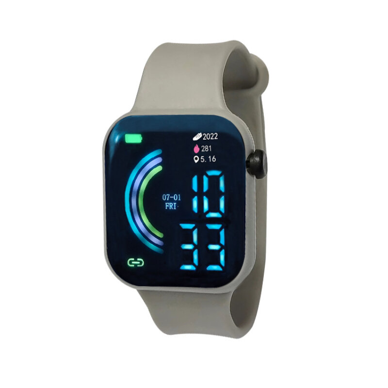 Nowy zegarek dla mężczyzn kobiet zegarki sportowe cyfrowe zegarki Fitness cyfrowe zegarek LED elektroniczne