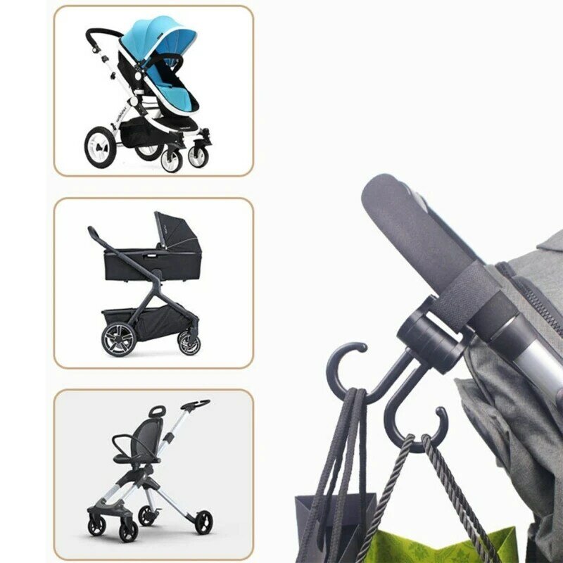 Q0KB крючки для детской коляски, многофункциональные крючки для мамы, автомобильные крючки для прочного заднего сиденья